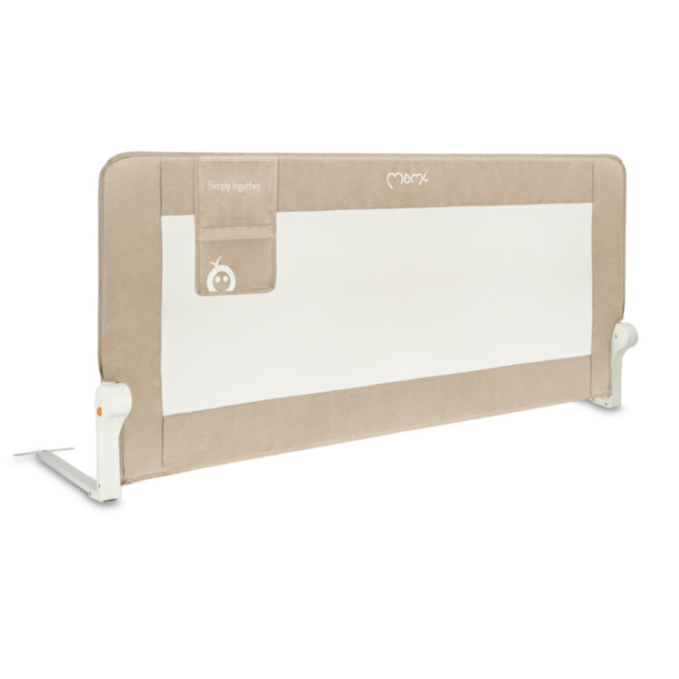 Бортик для кровати MoMi LEXI PLUS XL beige 150х64